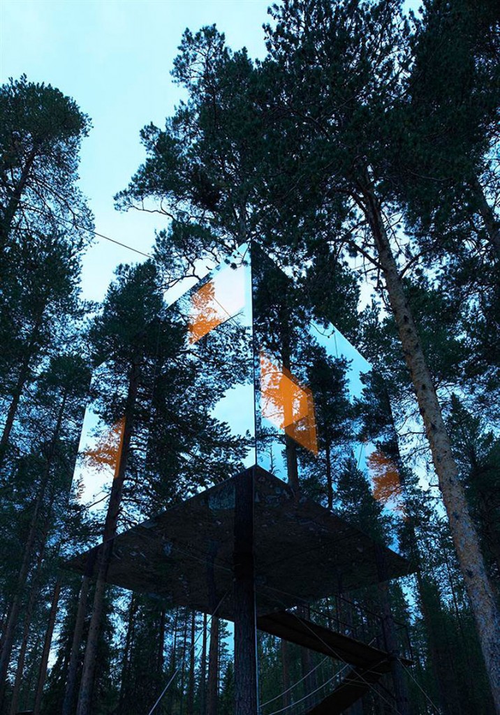 projeto-de-casa-da-arvore-espelhada-mirrorcube-no-tree-hotel-na-suecia-por-tham-e-videgard