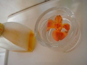 Decorando com simples objetos de vidro
