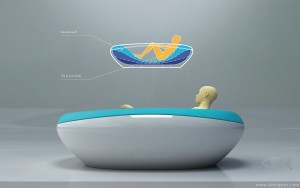 Breathing Bathtub por Li Xi Wins