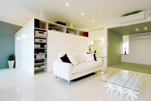 Cortina de vidro japonesa por StudioGreenBlue
