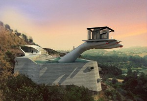 Crazy Cool - Casa de vidro suspensa pela mão de uma mulher