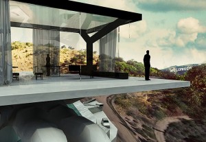 Crazy Cool - Casa de vidro suspensa pela mão de uma mulher