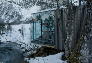 Juvet Hotel por Jensen & Skodvin Arquitetura