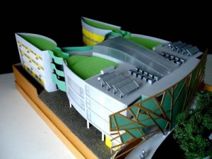 Maquete da Escola MOPI