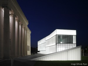 Museu Nelson-Atkins de Arte na cidade de Kansas, Estados Unidos