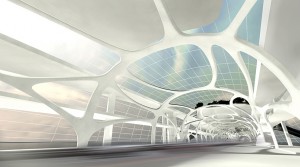 Ponte Paik Nam June Media Bridge, em Seul, capital da Coréia do Sul