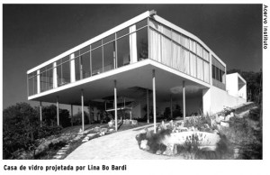 Casa de vidro por Lina Bo Bardi