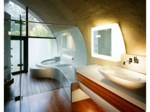 Casa Concha em vidro e concreto