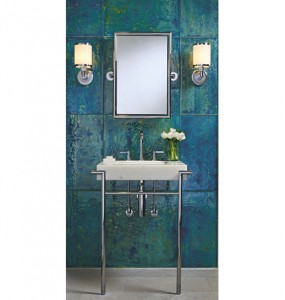 Linha Aura de revestimento em vidro por Ann Sacks