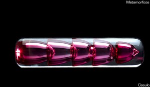 Arte em vidro por Elvira Schuartz - Metamorfose - Casulo