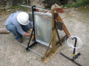 Vidro ultrafino resistente a explosões