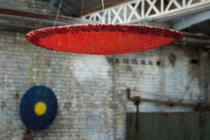 Esculturas em vidro e luz da Loemen