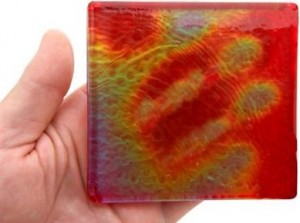Moving Color - Pastilhas de vidro sensíveis ao calor