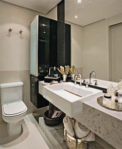 Decoração de banheiros pequenos