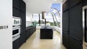 Cozinha de Cobertura Interligada - Notting Hill - Londres