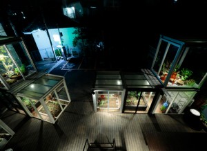 Fazenda Urbana Toquio - Roppongi Urban Farm - Containers de Vidro