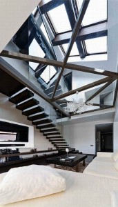 Luxuoso Projeto de Loft Integrado pelo Vidro - Romenia - Situ Arquitetos
