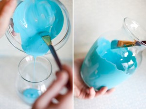 Pintura de Potes e Vasos de Vidro