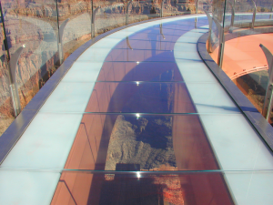 Piso de Vidro da Passarela - Grand Canyon Skywalk