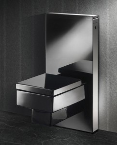 Vaso Sanitario com painel de Vidro