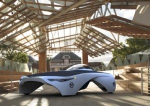 Aurora Solaris Concept - Carro Conceito da Mazda com Painel Solar Integrado