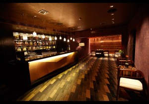 Bar da Johnnie Walker House em Xangai, China