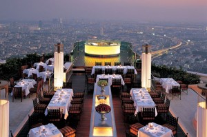 Sirocco Sky Bar em Bangkok Hotel Lebua