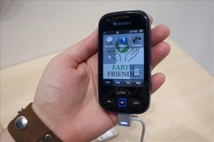 Smartphone Solar SPH-M580 da Samsung - Linha Planet First