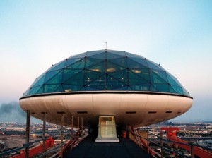 Restaurante EVO do Hotel Hesperia Tower em Barcelona pelo Arquiteto Richard Rogers