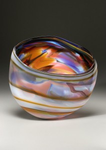Vaso em Vidro por David Golghagen - Autumn Storm Pod