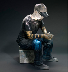 Escultura de Vidro por Oben Abright