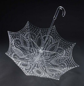 Lampworking em Vidro Borossilicato por Robert Mickelsen - Parasol