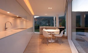 Cozinha da Lake Lugano House - JM Arquitetura
