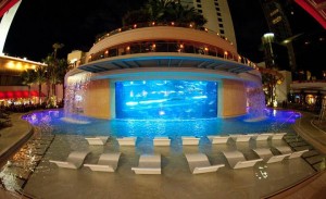 Piscina do Hotel Golden Nugget em Las Vegas