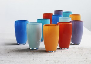 Design Escandinavo em Vidro - Vasos Viva por Anja Kjaer