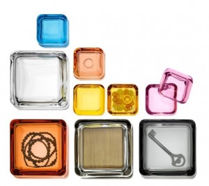 Design escandinavo em vidro - Caixas de Vidro Vitrini da Iittala