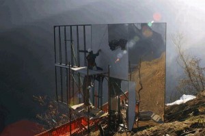 Viganella Sun Mirror,Mega Painel de Espelhos Reflete Raios Solares sobre Cidade Italiana