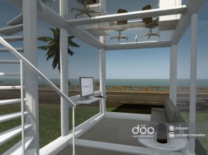 escritorio-pre-fabricado-em-vidro-e-metal-pelo-designer-brasileiro-andre-sola