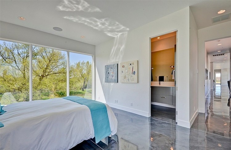 decoracao-clean-e-minimalista-quarto-envidracado-casa-em- treasure-valley-idaho-por-tradewinds