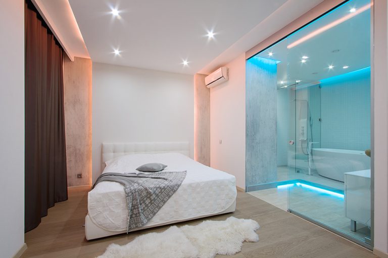 Confira esta elegante suíte decorada pelo estúdio G-DESIGN