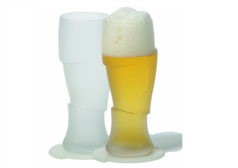 Divertido copo para cerveja