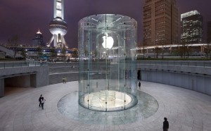 fachada-de-vidro-curvo-loja-apple-store-xangai-china