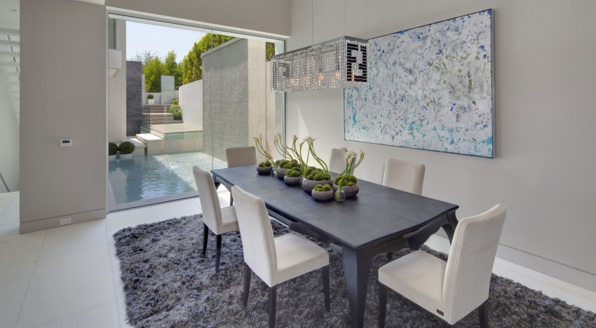 sala-de-jantar-decorada-casa-em-hollywood