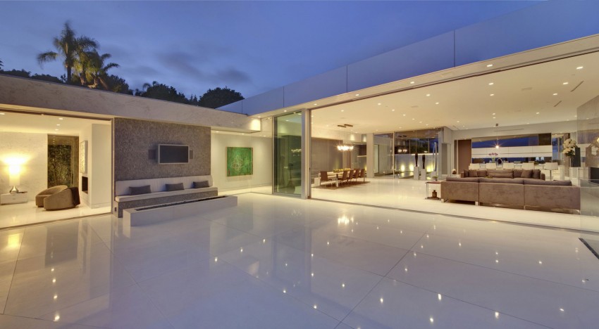 decoracao-sala-integrada-ao-quintal-casa-em-los-angeles
