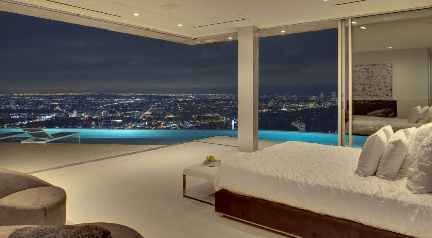decoracao-suite-master-integrada-ao-terraco-casa-em-los-angeles
