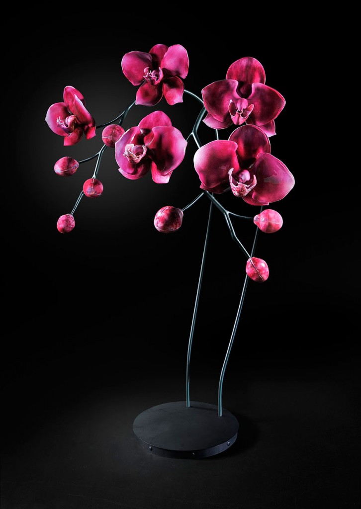 escultura-de-orquidea-de,-vidro-por-jason-gamrath