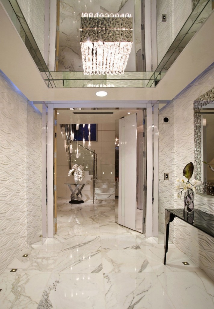 decoracao-luxuosa-hall-de-entrada-cobertura-duplex-em-sunny-isles-beach