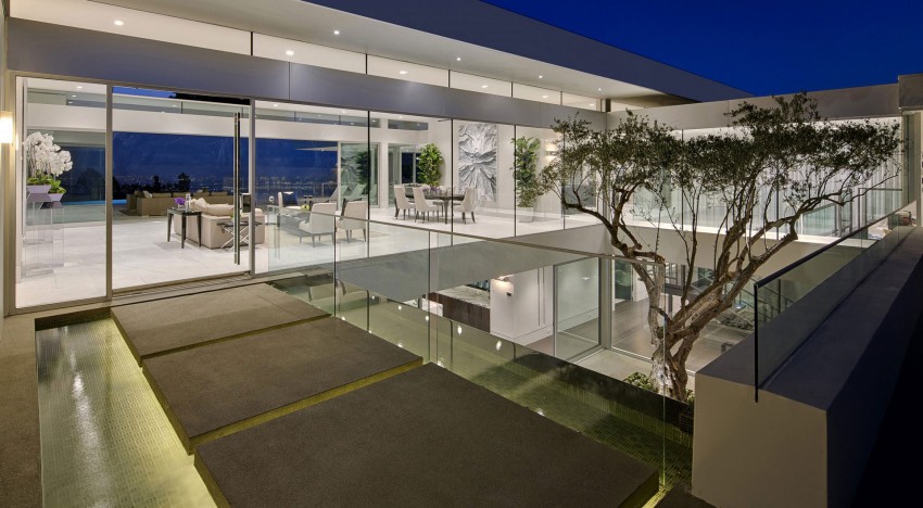 arquitetura-moderna-casa-de-vidro-em-trousdale-beverly-hills