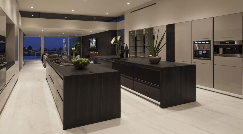 decoracao-cozinha-com-balcao-ilha-casa-em-trousdale-beverly-hills