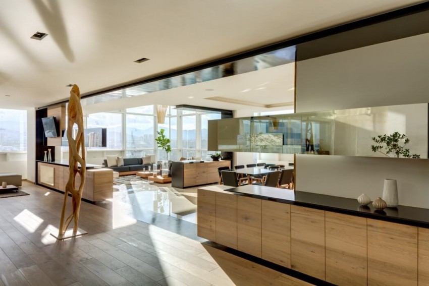apartamento-decorado-madeira-de-carvalho-e-vidro-cobertura-duplex-na-cidade-do-mexico